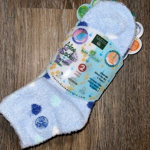 Brand new aloe infused socks!